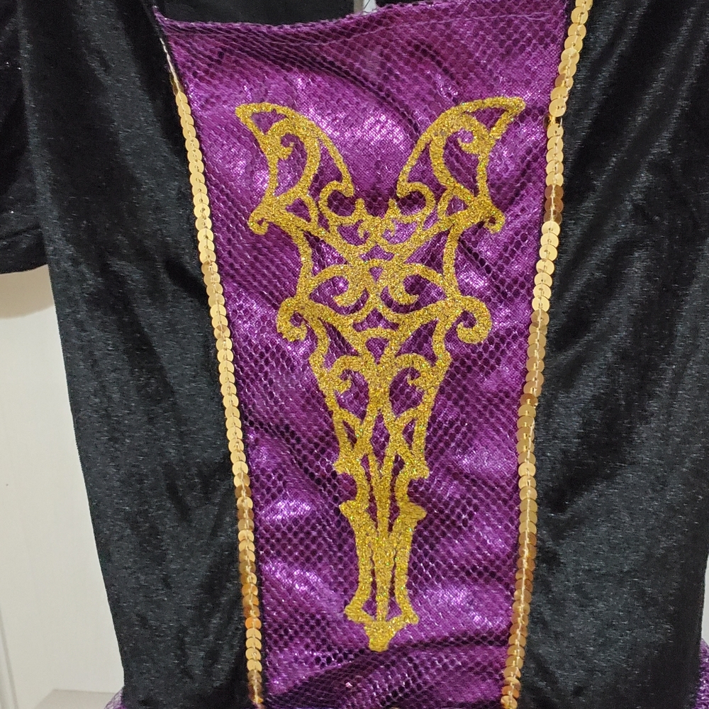 Pretty Bat Girls Halloween Costume Sz 8-10 - Picture 8 of 9